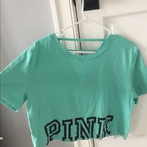 PINK crop top/bright summer color!